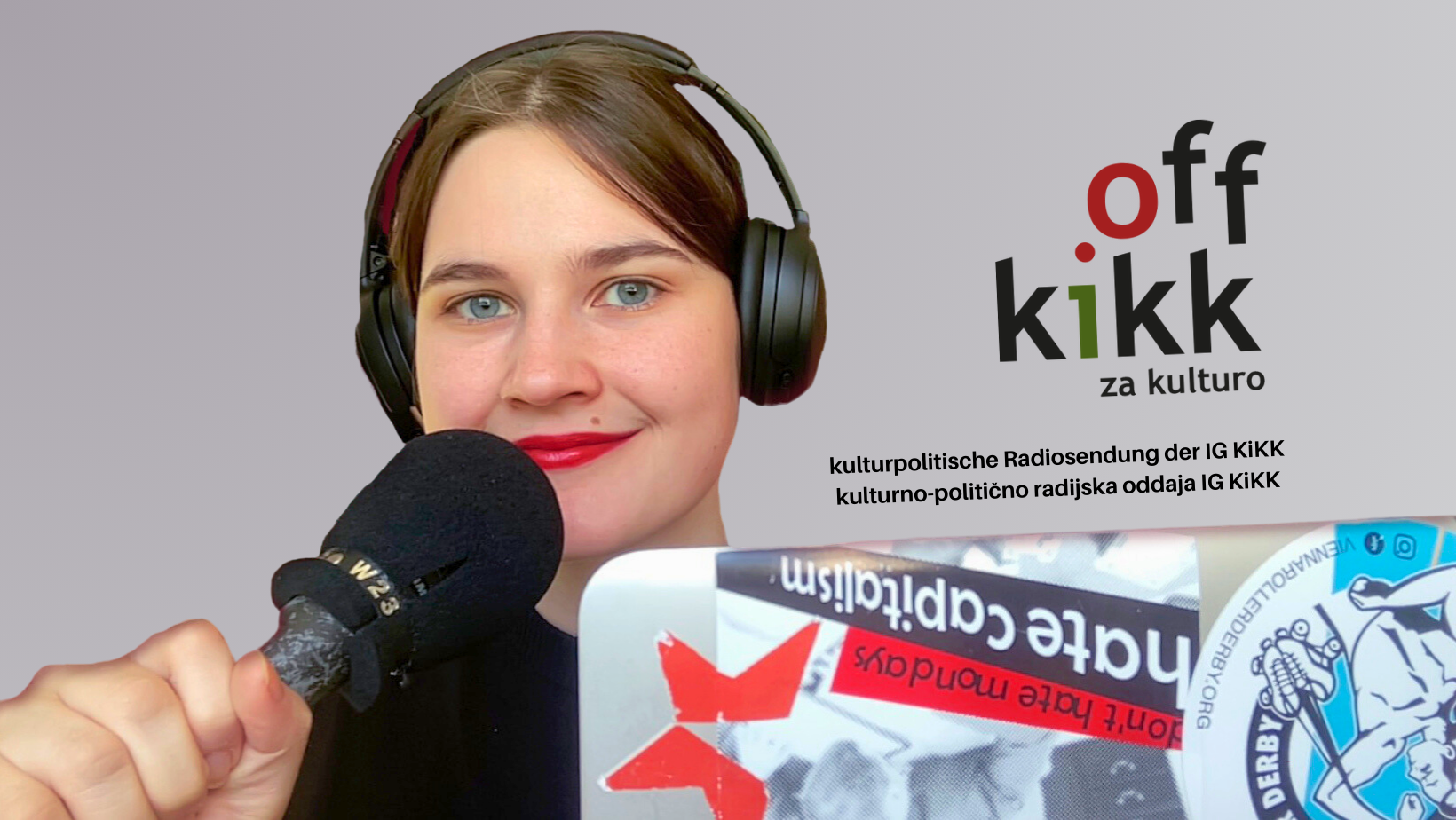 Die kulturpolitische Radiosendung der IG KiKK mit Ana Grilc | Kulturno politischno radijska oddaja