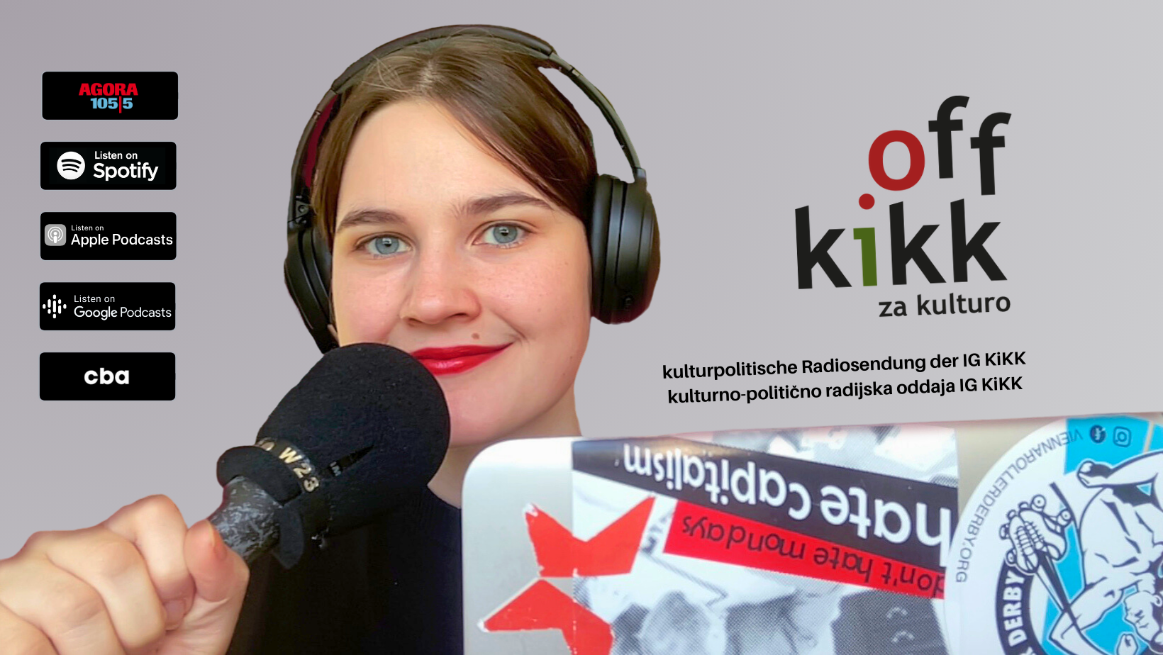 Die kulturpolitische Radiosendung der IG KiKK mit Ana Grilc | Kulturno politischno radijska oddaja