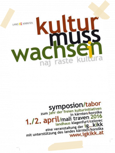 Symposium kultur muss wachse(i)n