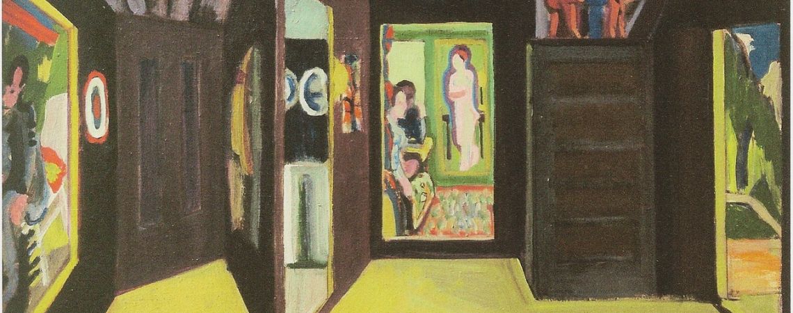 Ernst Ludwig Kirchner - Bergatelier - 1937